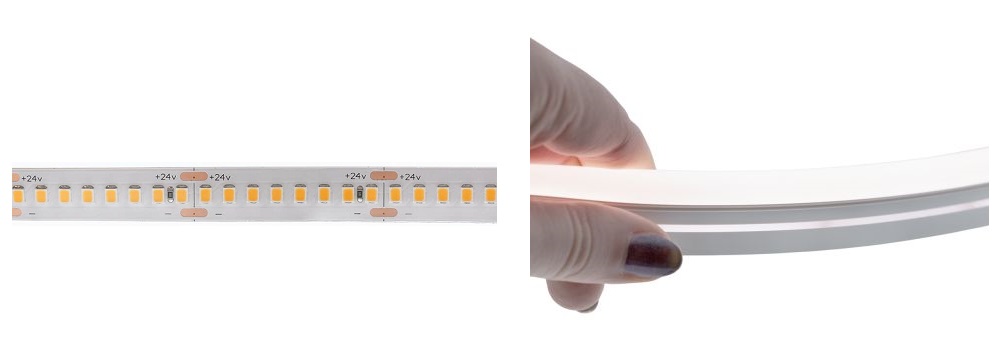 IP65 led nauhoja eri päällysteillä - LedStore IP65 led nauhoja eri päällysteillä. Liian tiivi päällyste vaikuttaa negatiivisesti siihen, kuinka kauan led nauhat kestävät.