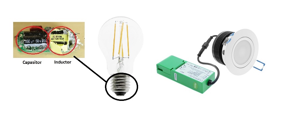 Sisäinen ja ulkonen virtalähde - LedStore Sisäinen ja ulkonen virtalähde, led muuntaja