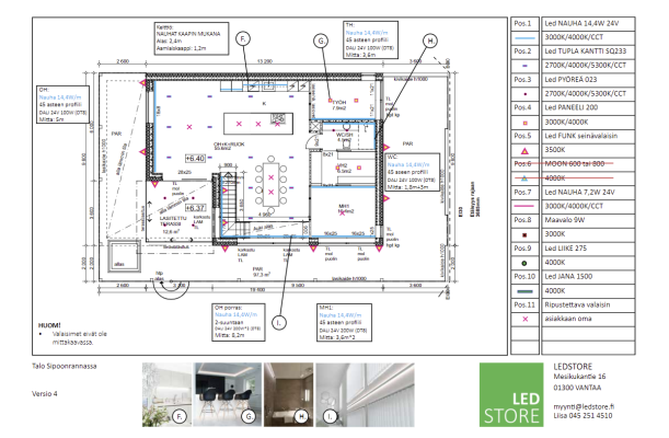 10 skäl att använda ljusdesign