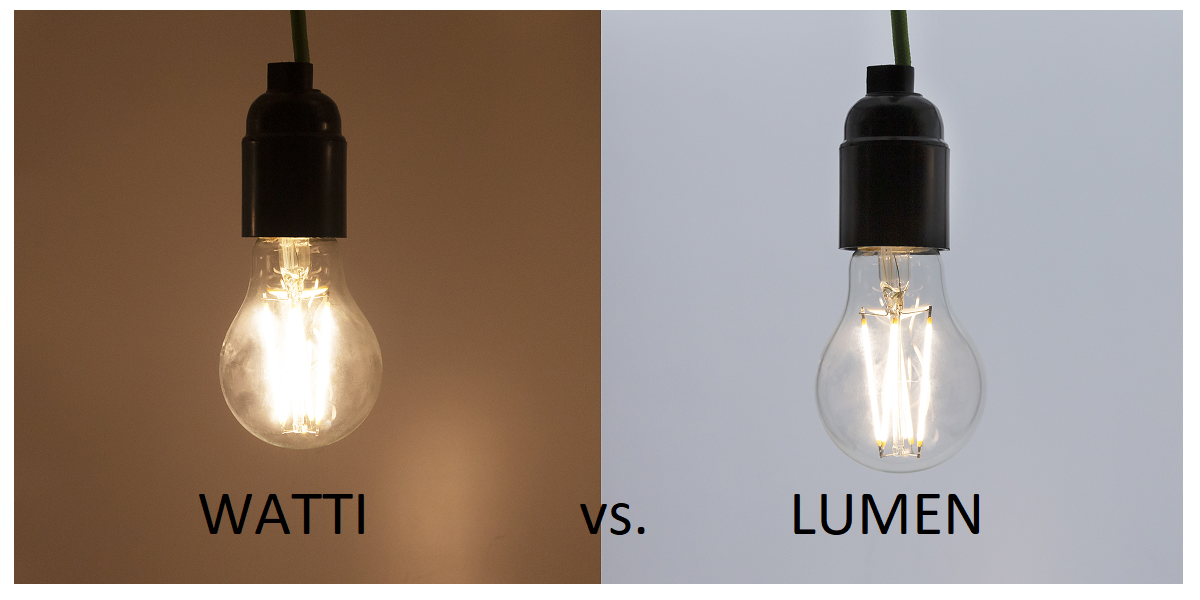 Kuvassa kaksi E27-polttimoa, joissa on led-filamentti